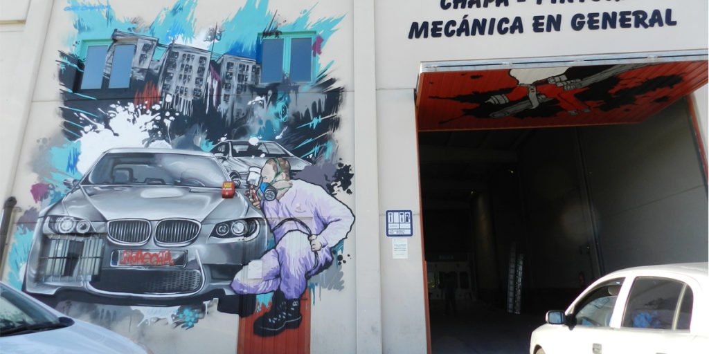 Graffiti Fachada Taller
