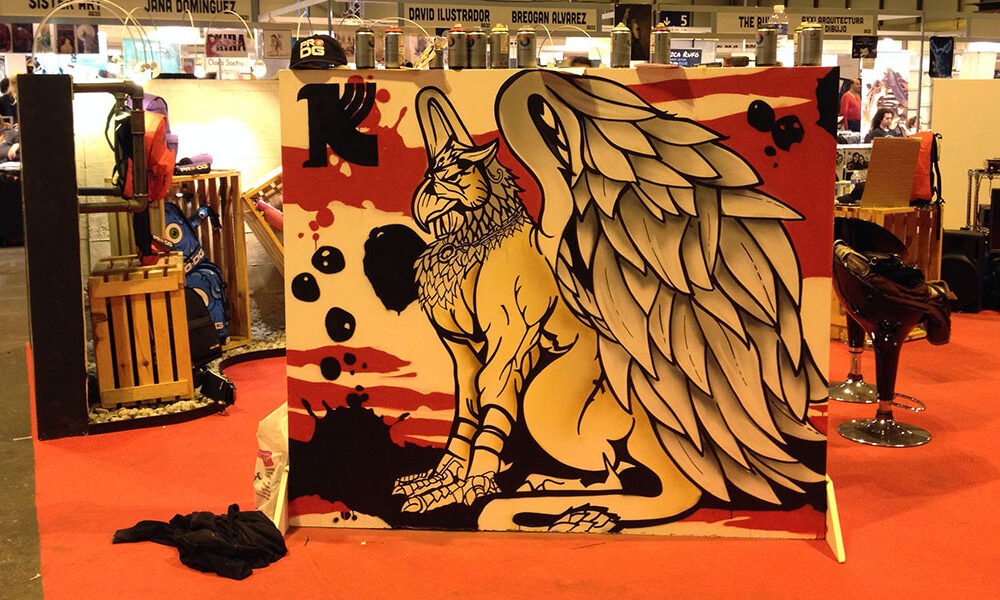Evento-en-IFEMA-Expocomic Graffiti en Evento Expocomic en IFEMA