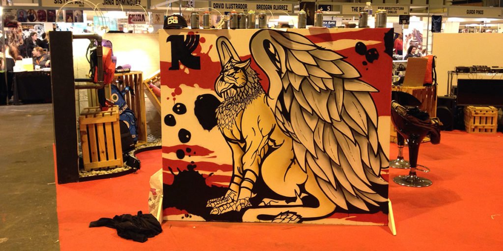 Evento-en-IFEMA-Expocomic Graffiti en Evento Expocomic en IFEMA