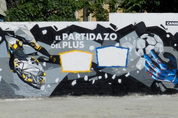 Graffiti-El-Partidazo-de-El-Plus Graffiti de El Partidazo de El Plus.