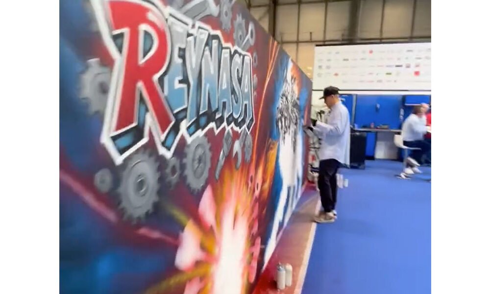 Graffiti-en-directo-en-evento-en-IFEMA Graffiti en directo en evento en IFEMA