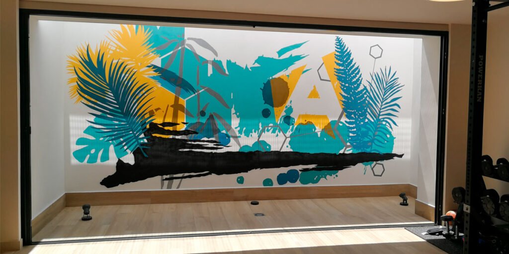 graffiti-decorativo-en-interior-de-casa Graffiti decorativo en interior de casa