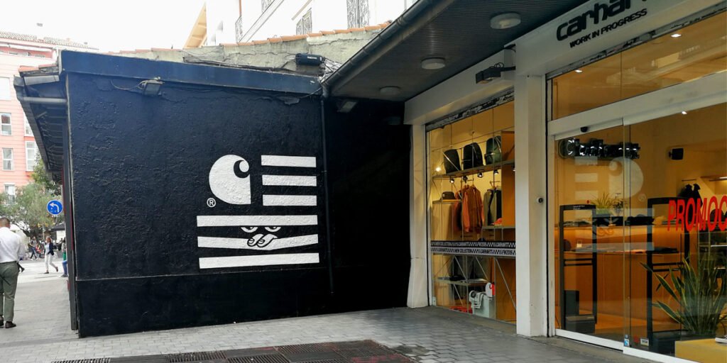 graffiti-en-tienda-carhartt-madrid Graffiti en tienda de Carhartt en Madrid