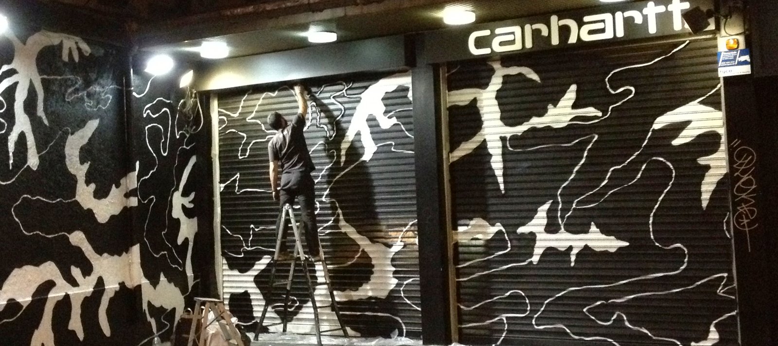Graffitis en Cierres de Locales