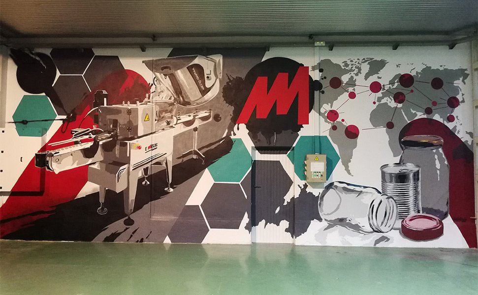 mural-en-interior-de-fabrica Mural en interior de fábrica