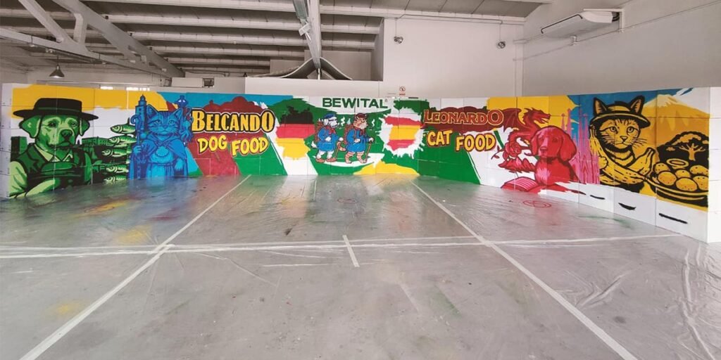 team-building-de-graffiti-bewital Team Building de Graffiti para Bewital