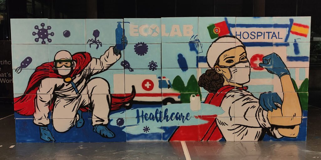 team-building-de-graffiti-ecolab Team Building de Graffiti para Ecolab