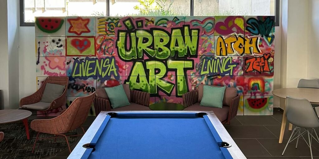 team-building-de-graffiti-livensa Team Building de Graffiti para Livensa