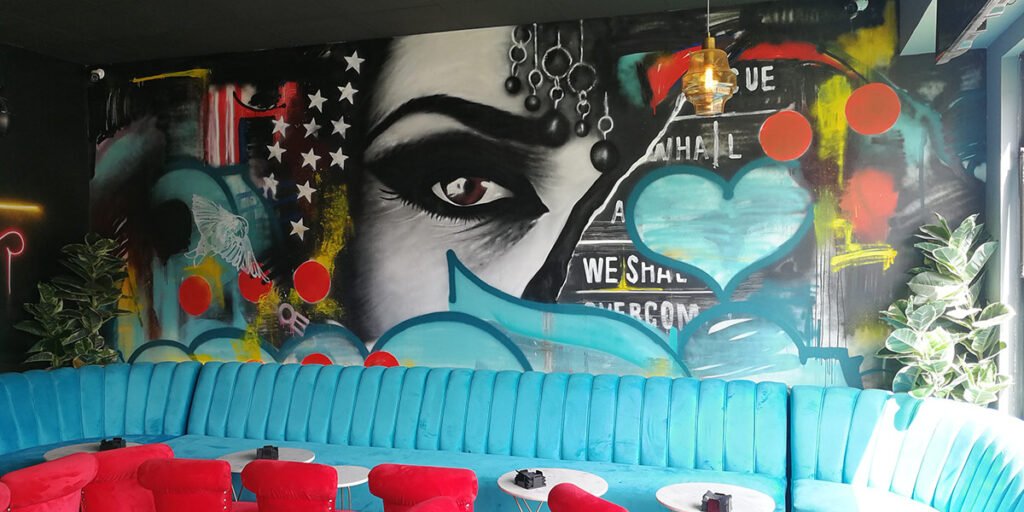 graffiti-en-interior-de-bar-de-madrid Graffiti en interior de bar de Madrid