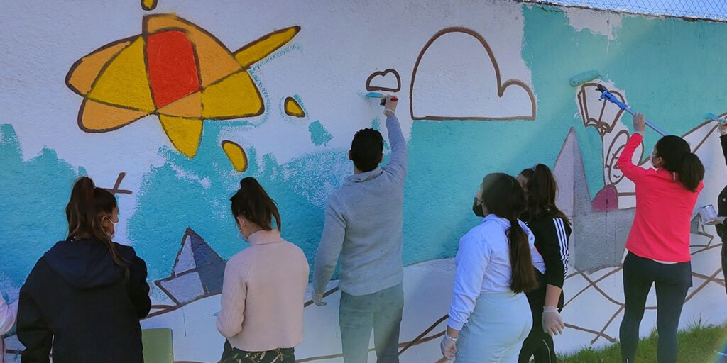 graffiti-participativo-en-colegio Graffiti participativo en colegio