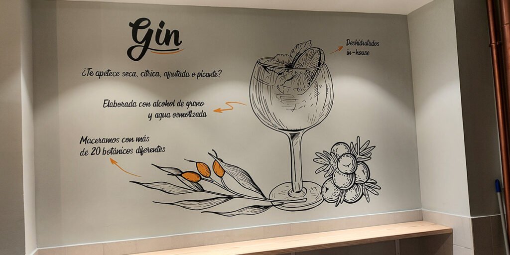 mural-en-interior-de-local-en-madrid Mural en interior de local en Madrid