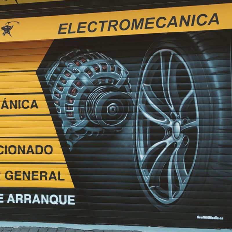 Graffitis para talleres mecánicos